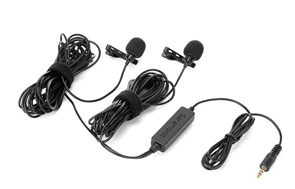 Saramonic LAVMIC 2M DUAL WIRED LAVALIER MICROPHONE