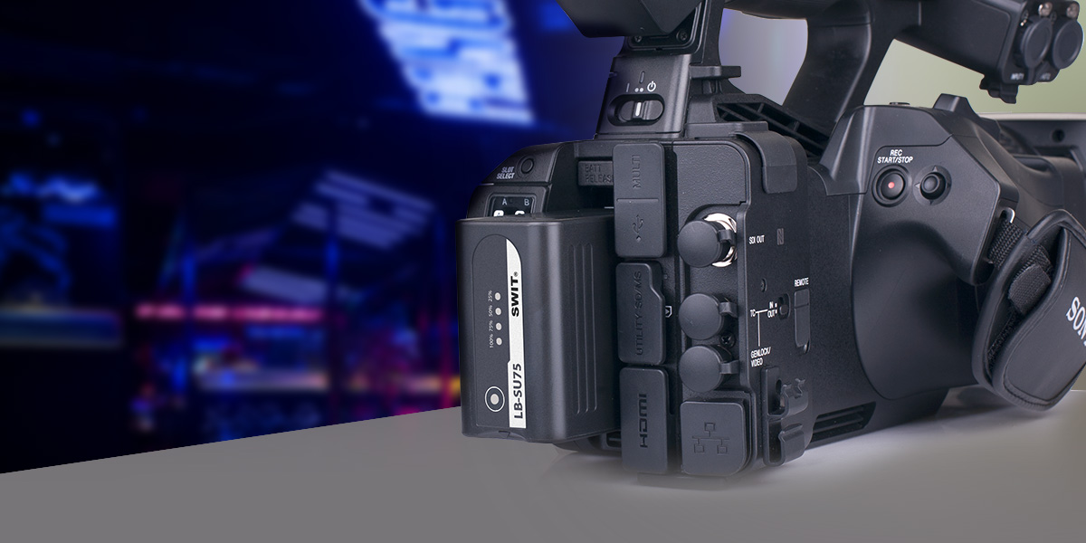 Swit LB-SU75  EX-akku Li-ion U-mount 75W