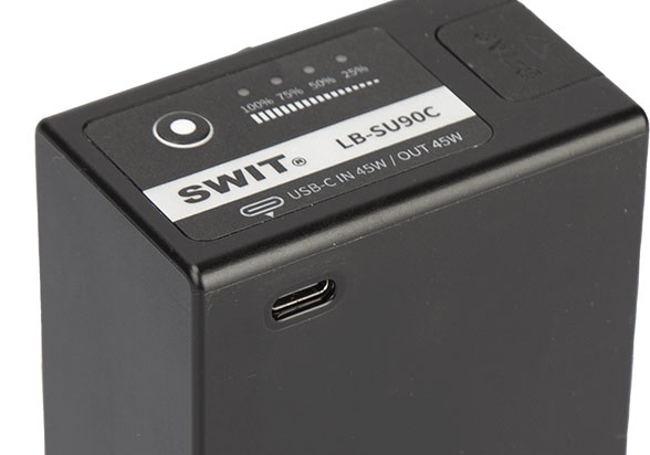 Swit LB-SU90  EX-akku Li-ion U-mount 90W USB-C, D-tap