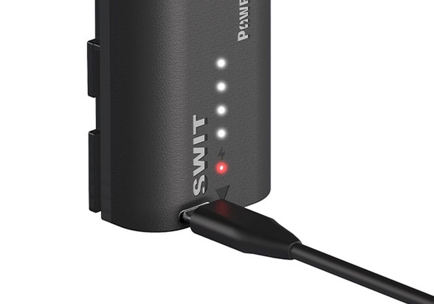 SWIT LP-E6P | USB-C LE-E6P 16W longer run-time batt w/indic