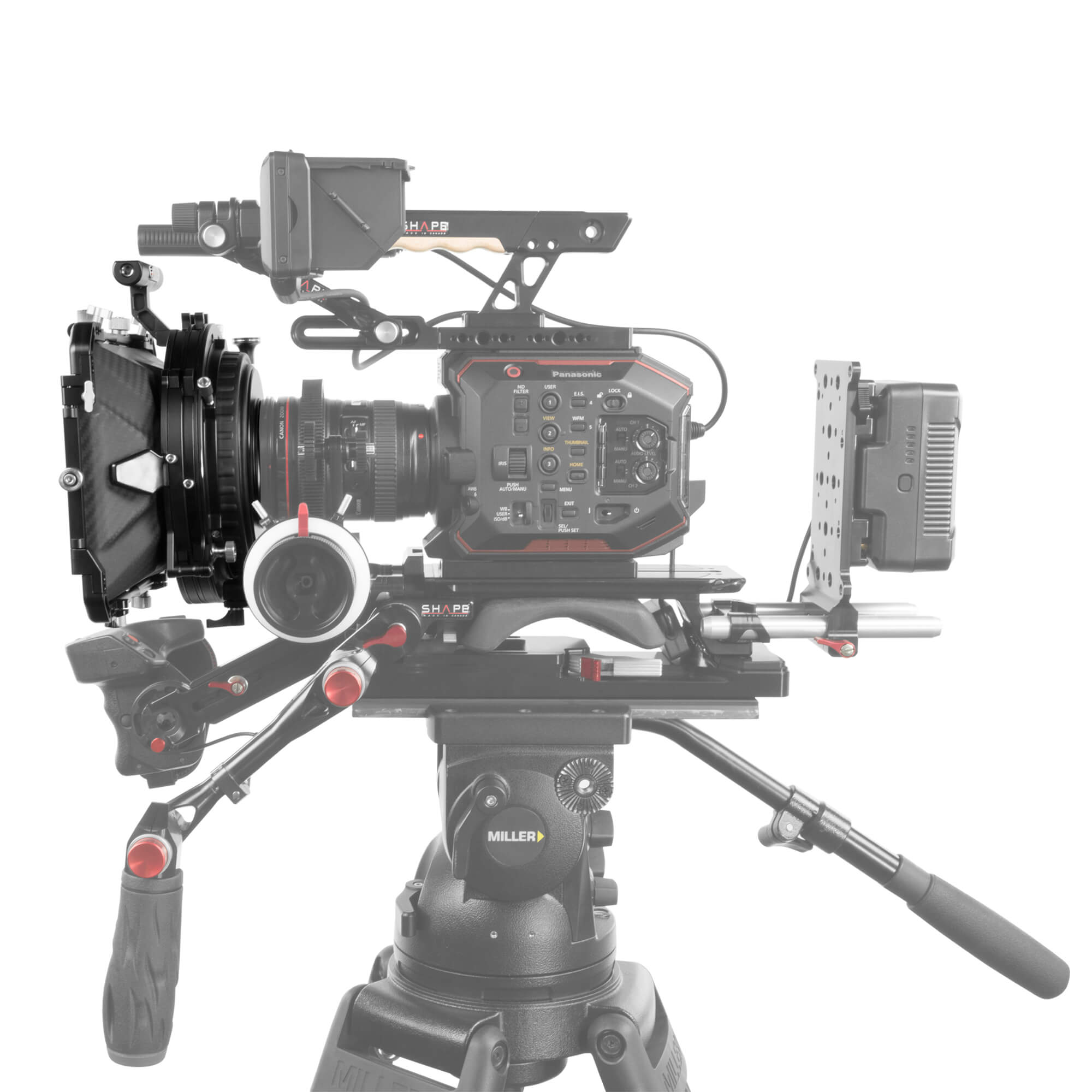 Shape MATTE BOX 4x5.6 CARBON FIBRE SWING-AWAY 15MM