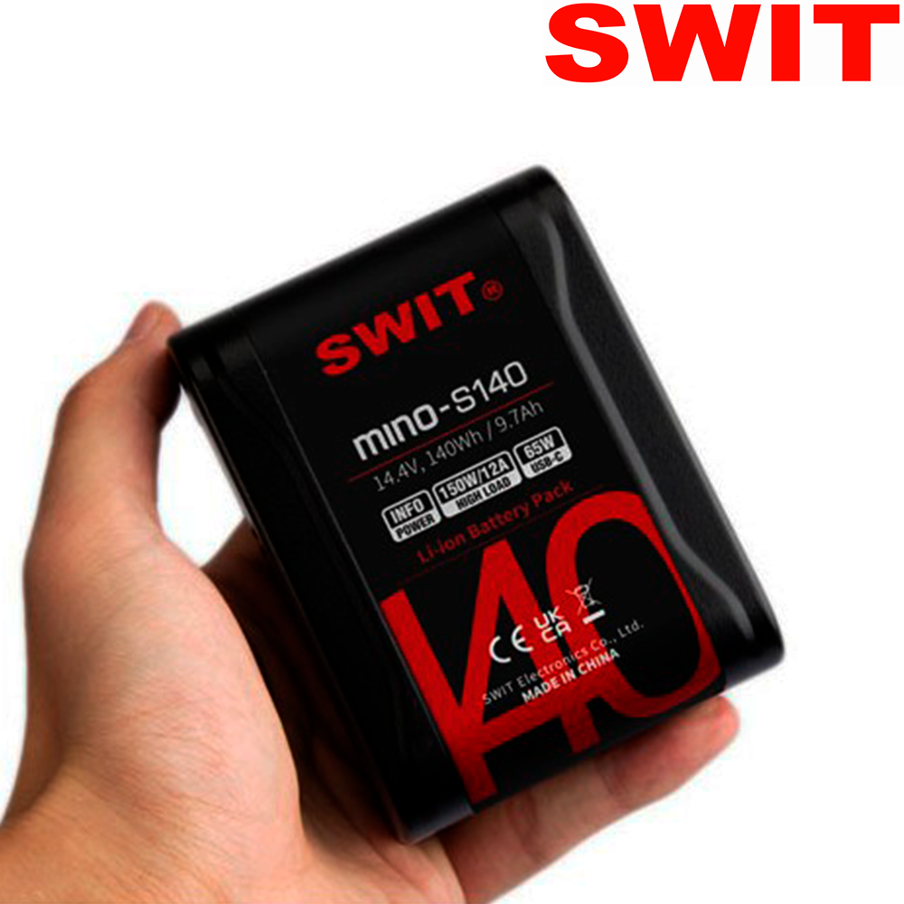 SWIT Mino-S140 USB-C, tiny size with 140Wh pocket mini batte