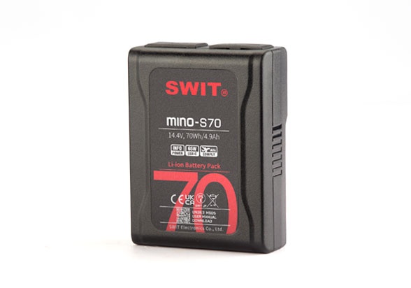 SWIT Mino-S70 USB-C, tiny sizewith 70Wh pocket mini battery,