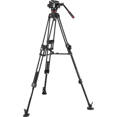 Manfrotto Videojalustasarja 504X+645 Fast Twin Alu