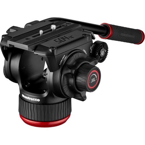 Manfrotto Videojalustasarja 504X+645 Fast Twin Alu