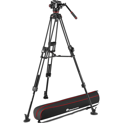 Manfrotto Videojalustasarja 504X+645 Fast Twin Alu