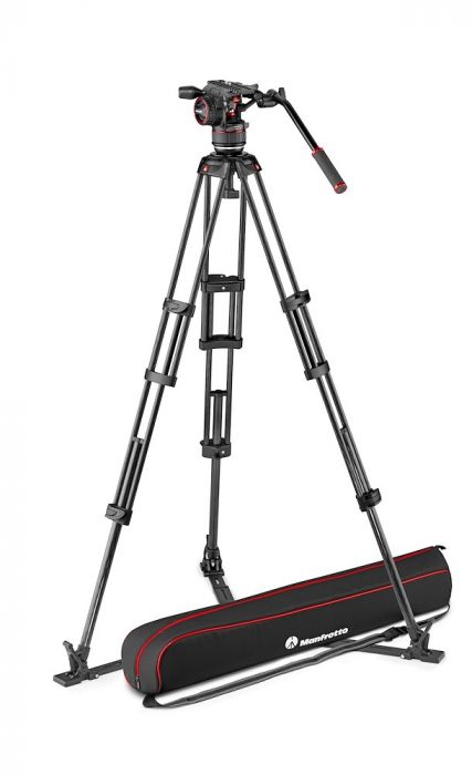 Manfrotto Manfrotto NitrotechN8 + TWIN GC carb Jalustasarja