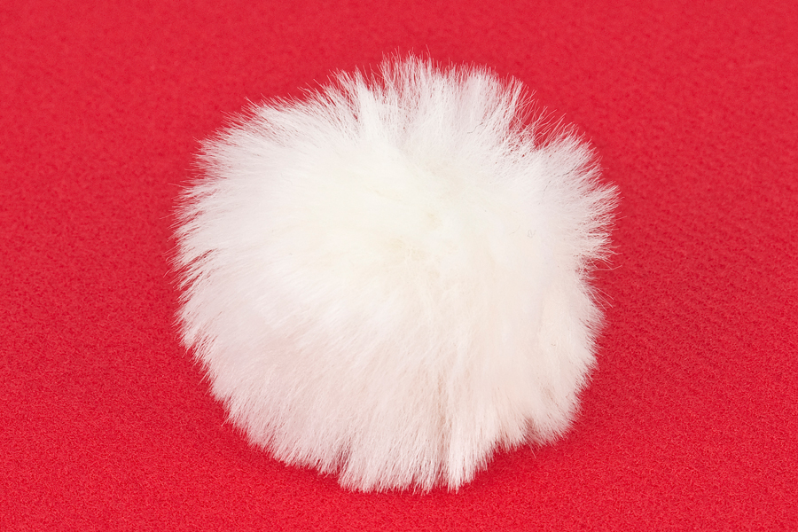 Rycote White Lavalier Windjammer - pair, 
