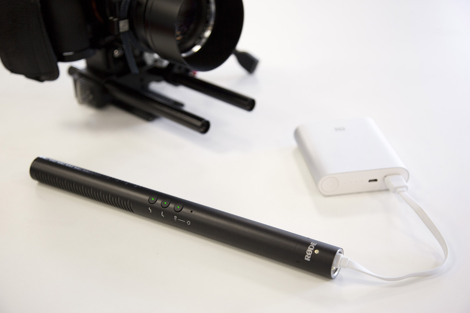 Rode NTG4+ Premium shotgun microphone with recharg, 
