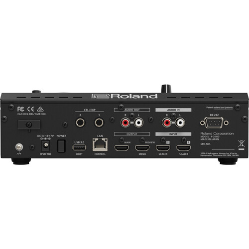 ROLAND HDMI STREAMING CAPTURE DEVICE, UP TO 1080P/60 USB 3.0 STREAMING W. ANALOG AUDIO INPUT