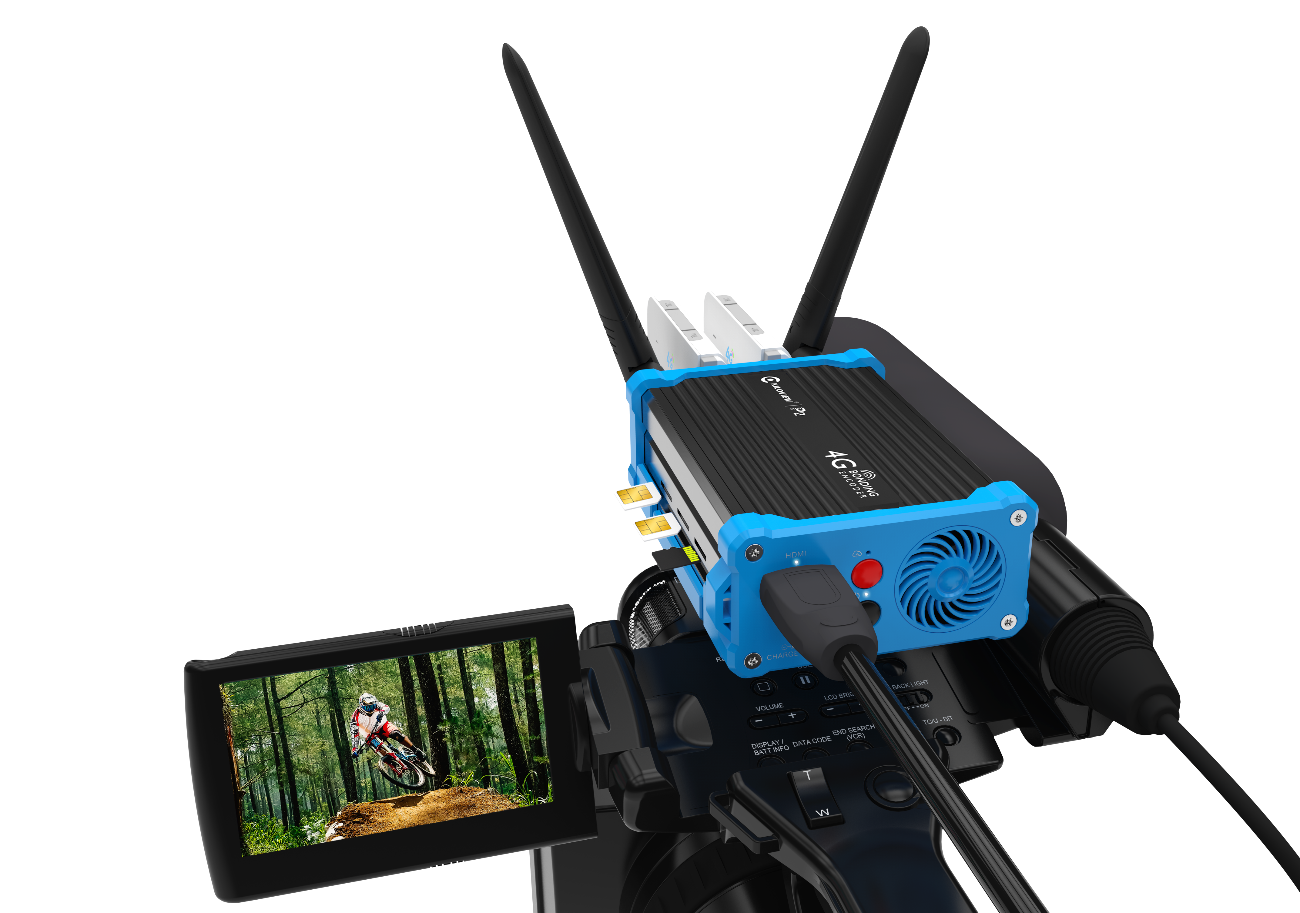 Kiloview Kiloview HD HDMIWireless 4G-LTE Bonding Video Encod