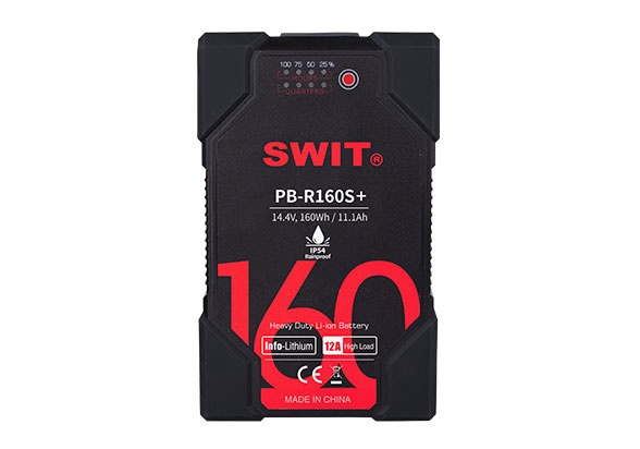 Swit PB-R160S+ 160W V-mount IP54 HD akku