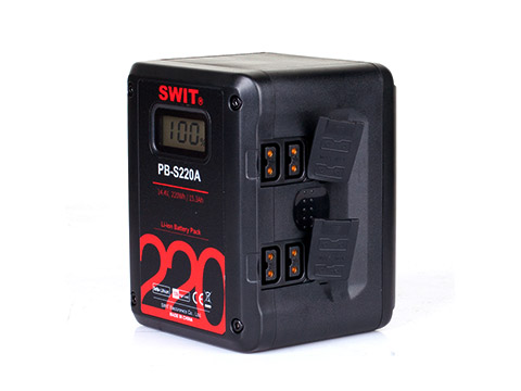 Swit Li-ion, Gold-mount, 4x D-tap 220W USB