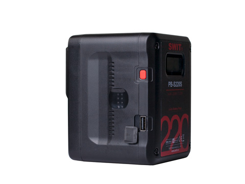 Swit Li-ion, V-mount, 4x D-tap 220W USB
