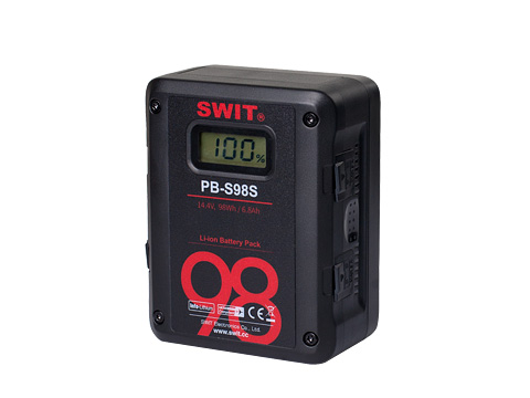 Swit Li-ion, V-mount, 2x D-tap 98W USB, Multisockets