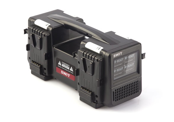 Swit PC-P460S 4ch V-mount simultaaani pikalaturi