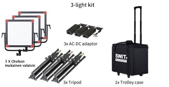 Swit PL-E90 kit Bi-color SMD 90W LED valosarja