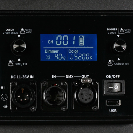 Swit Bi-color SMD 90W LED DMXvalosarja