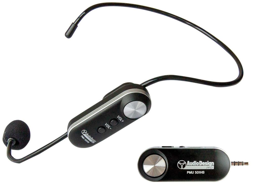 AudioDesign PRO PMU501HS puhelimen langaton headset mikrofon