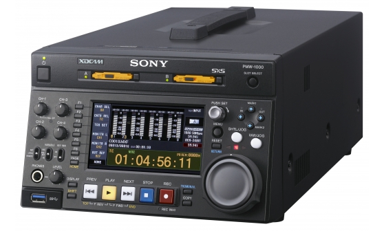 Sony PMW-1000 XDCAM EX dekki