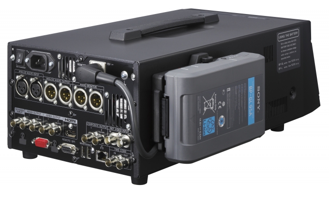 Sony PMW-1000 XDCAM EX dekki