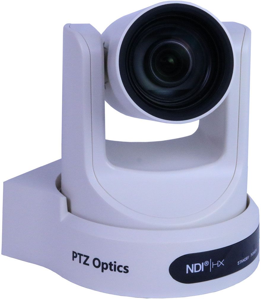PTZOptics PTZOptics NDI robottikamera, 20X Zoom, valkoinen