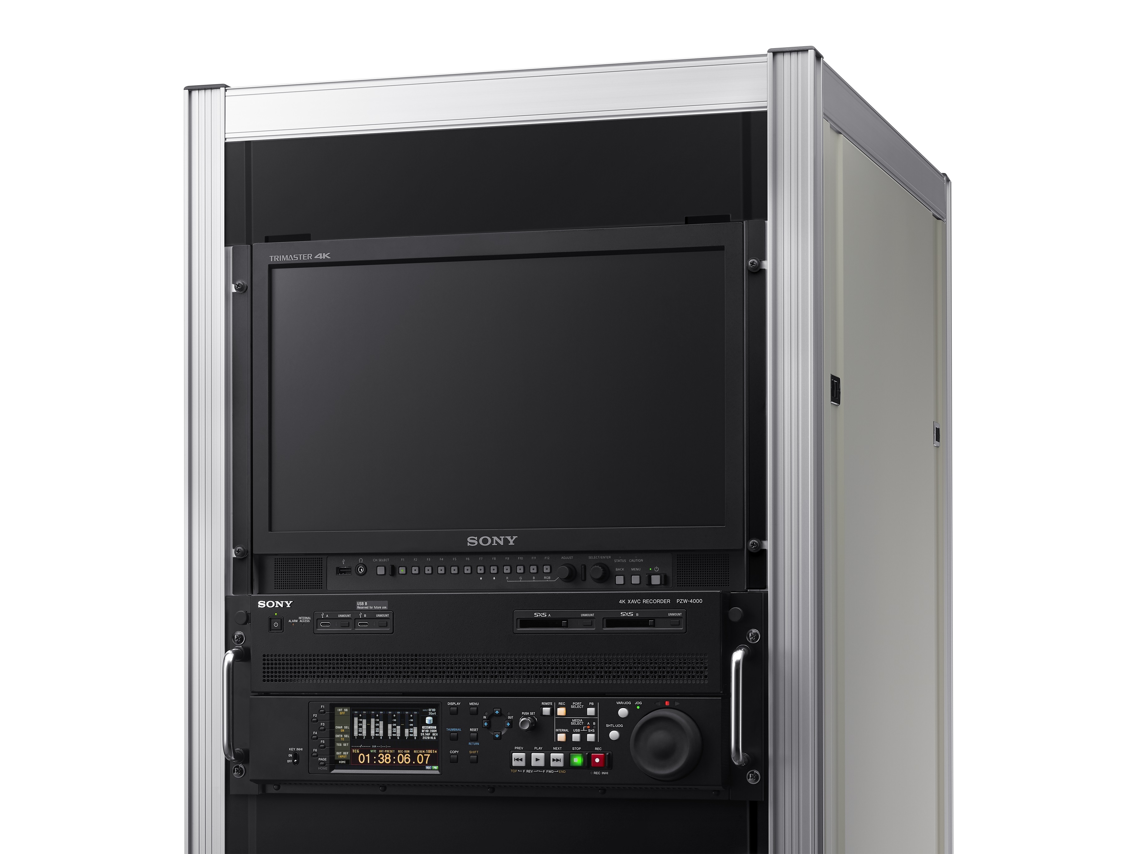 Sony Rack raudat PVM-X1800 monitoriin