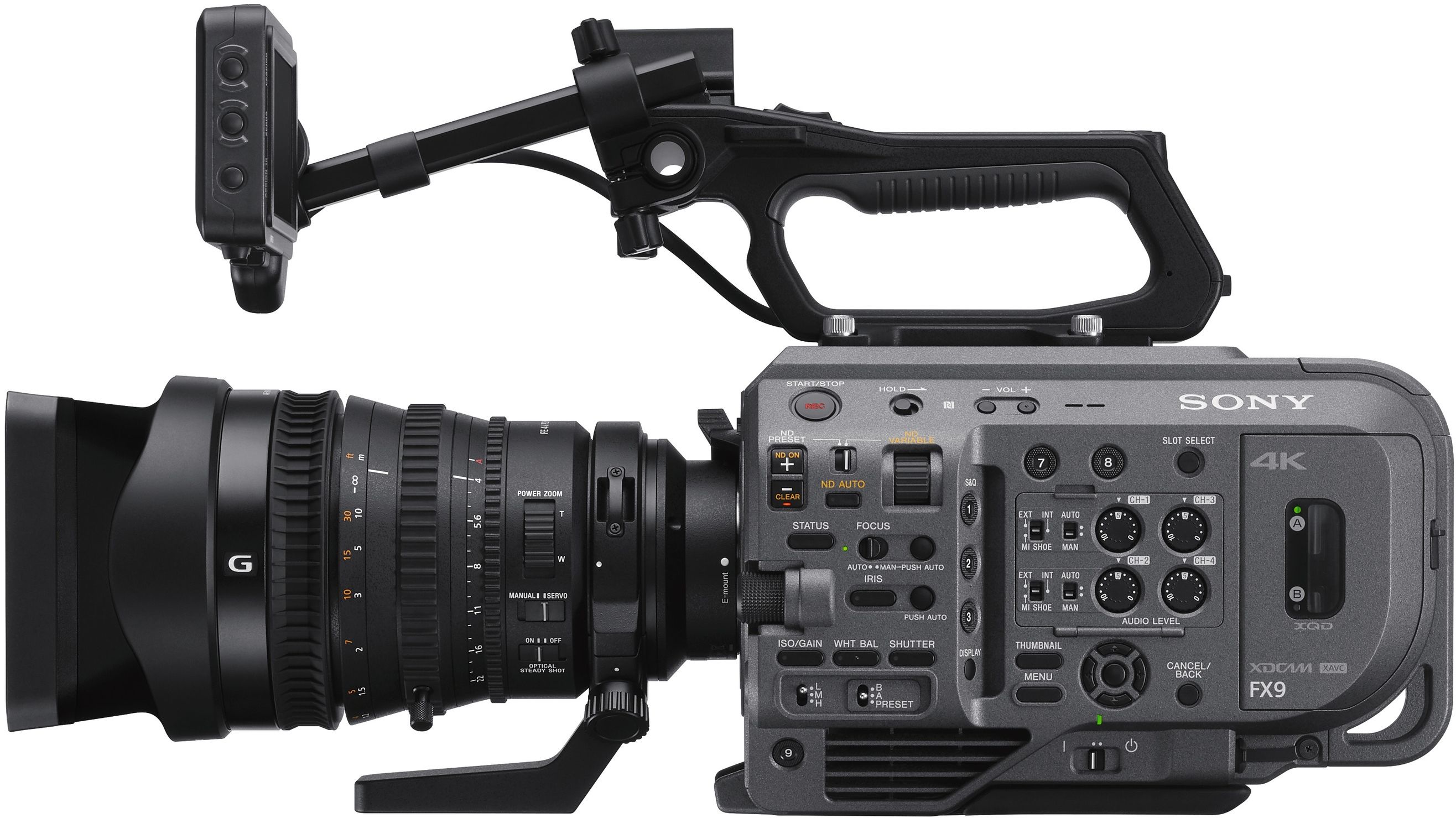 Sony PXW-FX9 Full Frame 4K kamera runko