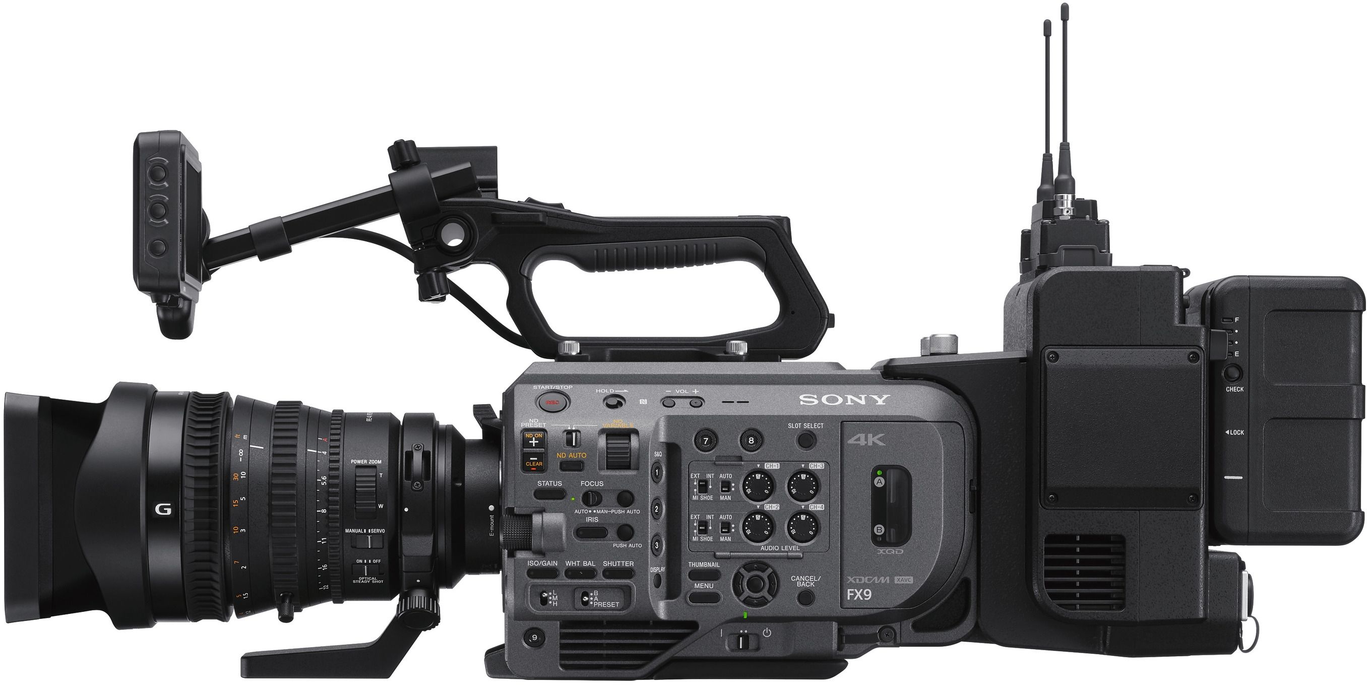 Sony PXW-FX9 Full Frame 4K kamera runko