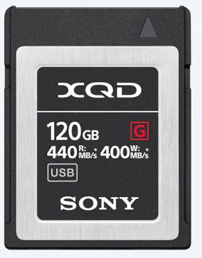 Sony 120GB XQD G sarjan Muistikortti 440Mb/s