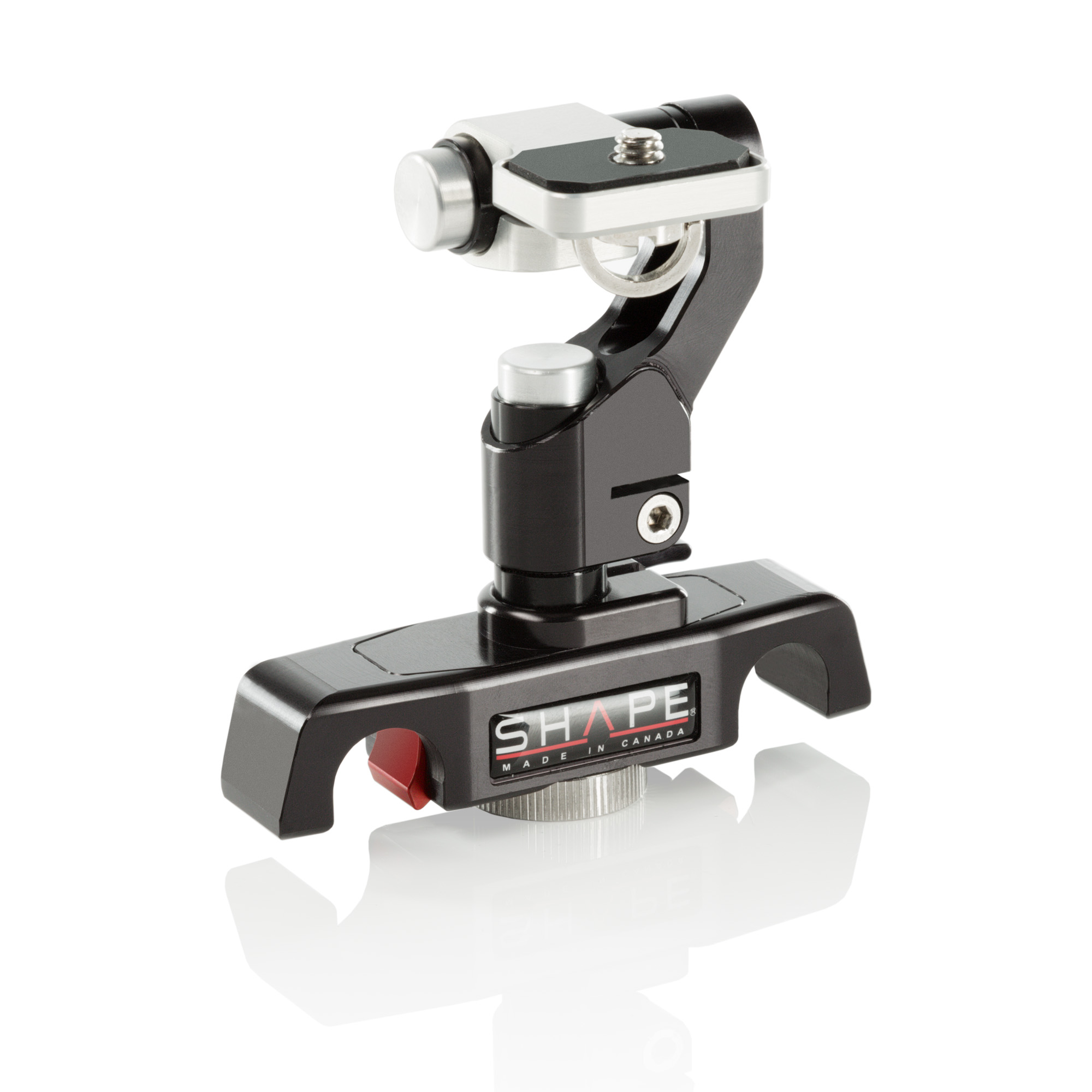 Shape 2 AXIS PUSH BUTTON ARM 15MM ROD BLOC