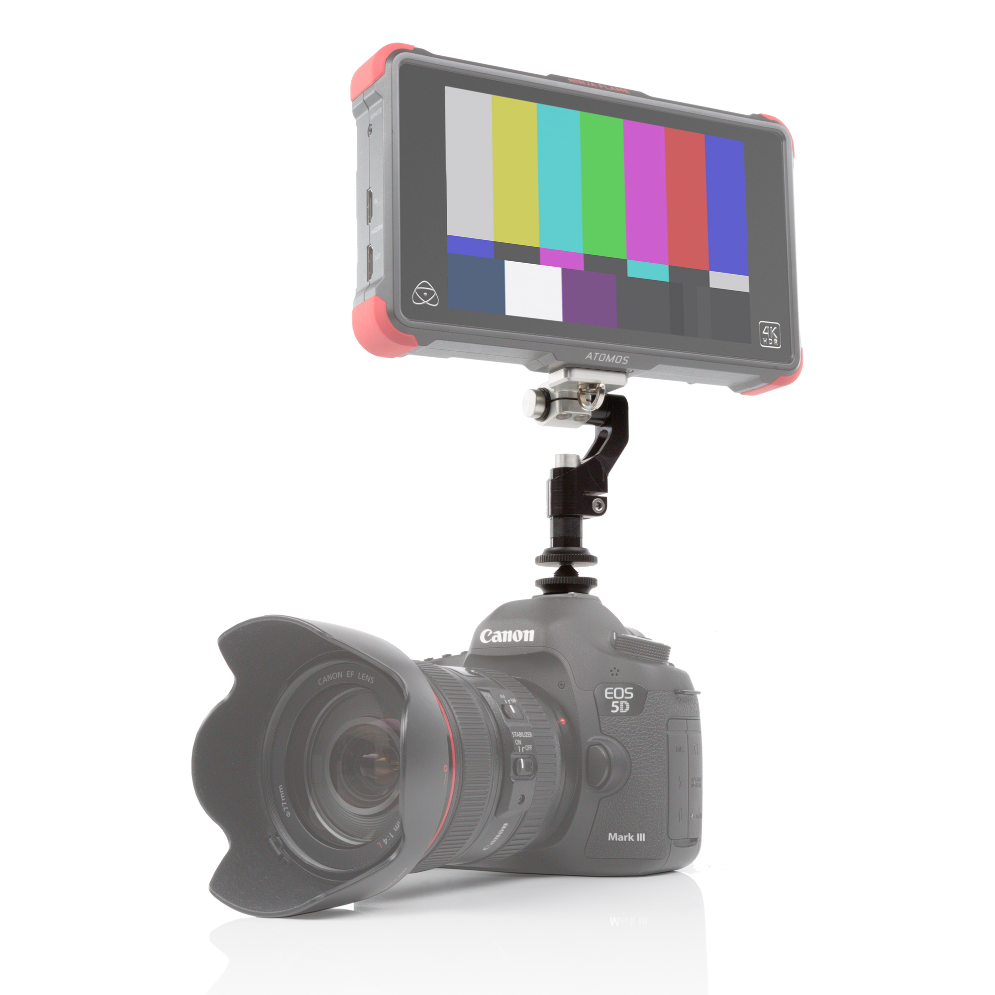 Shape 2 AXIS PUSH BUTTON ARM WITH HOT SHOE