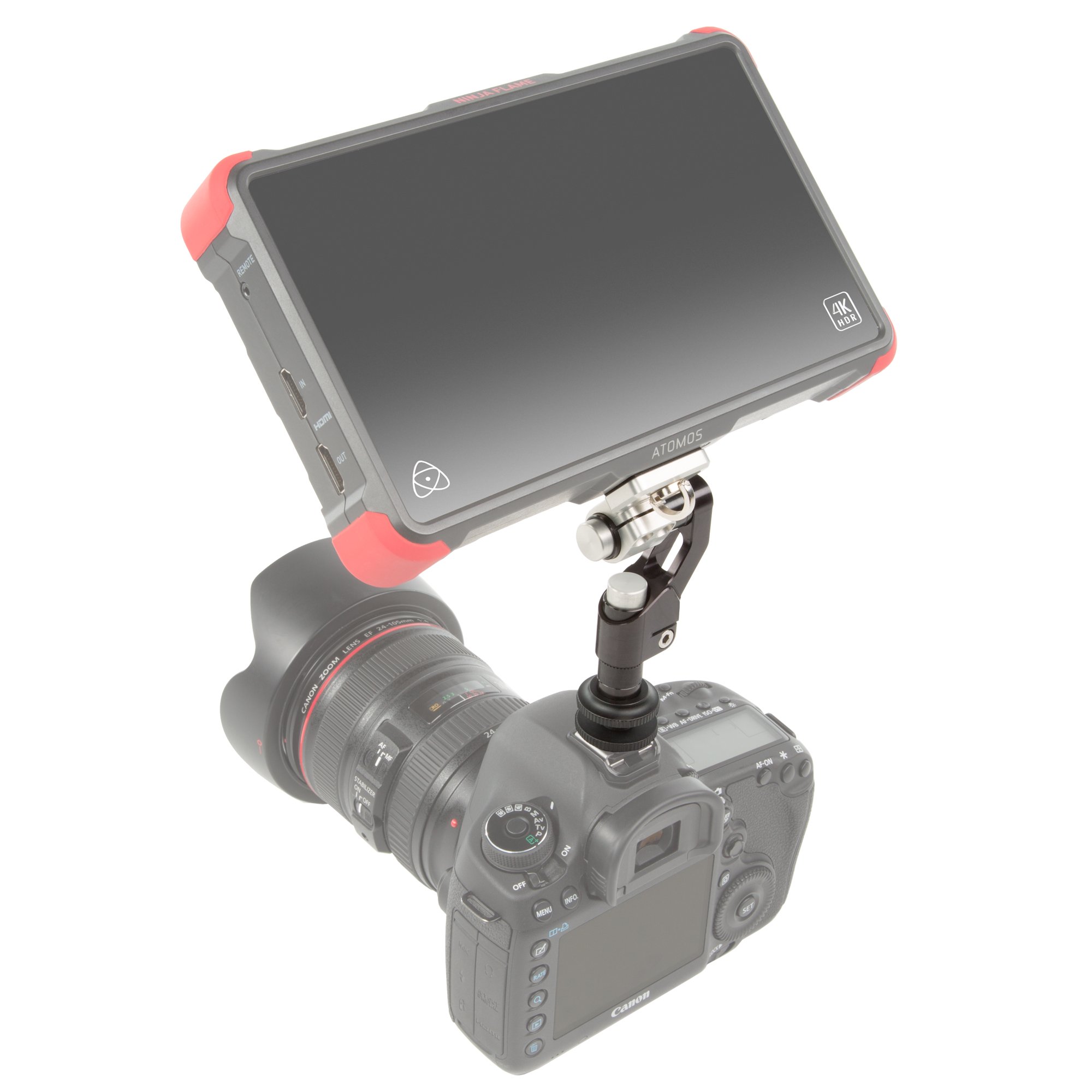 Shape 2 AXIS PUSH BUTTON ARM WITH HOT SHOE