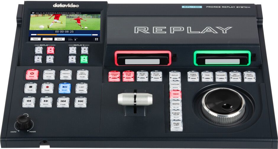 Datavideo RPL-100 4 Channel ProRes replay system