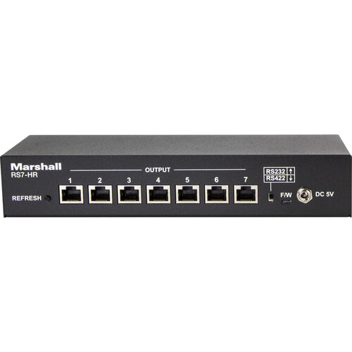 Marshall RS7-HR RS232 / RS422 CAT5 Distribution Extender Box