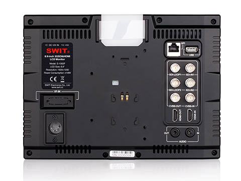 Swit S-1093FL 9 tuuman kameramonitori lux