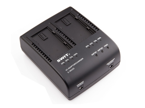 Swit kaksoislaturi Panasonic VBD ja CGA Akuille