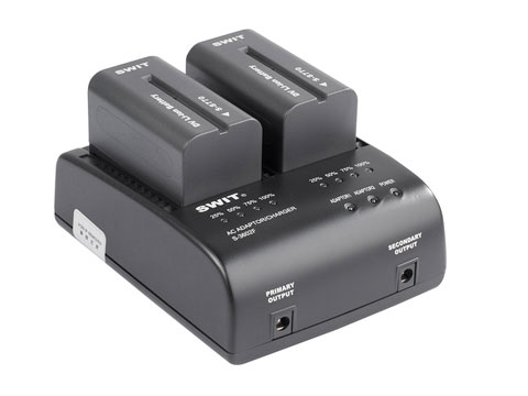 Swit kaksoislaturi Sony NP-F akuille