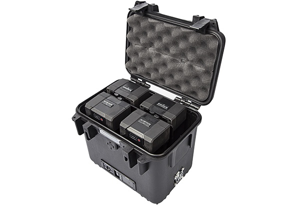 Swit S-4040 4-Battery power station box with 48V+2
