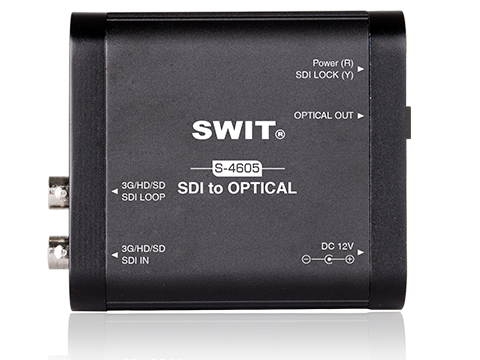 Swit S-4605 3G-SDI valokuitu lähetin