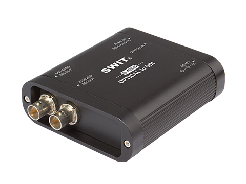 Swit S-4606 3G-SDI valokuitu vastaanotin