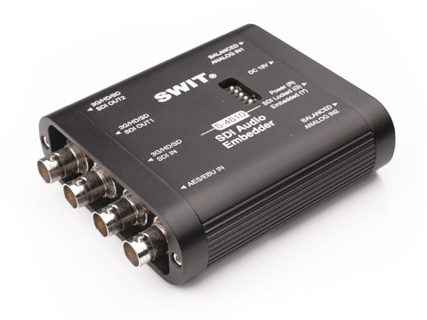 Swit S-4610 SDI audio embedder
