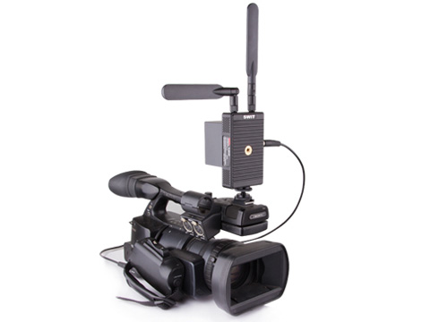 Swit S-4914 SDI, HDMI Videolinkki 700m DV, V-akku