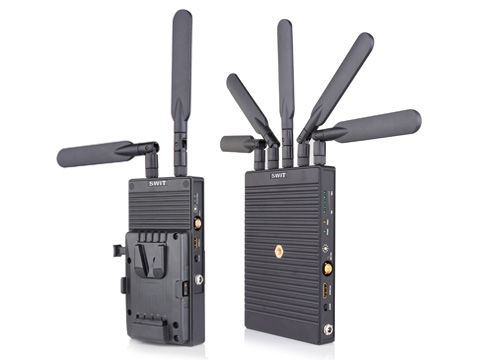 Swit SDI, HDMI Videovastaanotin 700m DV-akku