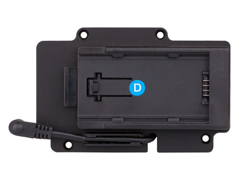 Swit Panasonic CGA/VBD Akkulevy