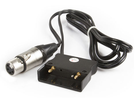 Swit Gold-Mount to 4-pin XLR kaapeli akkuun