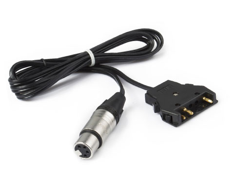 Swit V-Mount to 4-pin XLR kaapeli akkuun