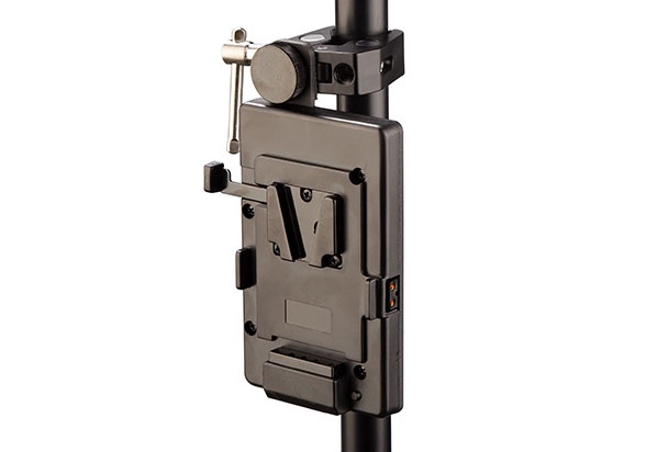 Swit S-7200S V-mount akkulevy, kiinnikkeellä