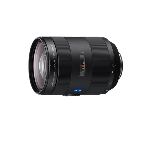 Sony A-Mount FF Lens 24-70mm F2.8 T* ZA SSMII
