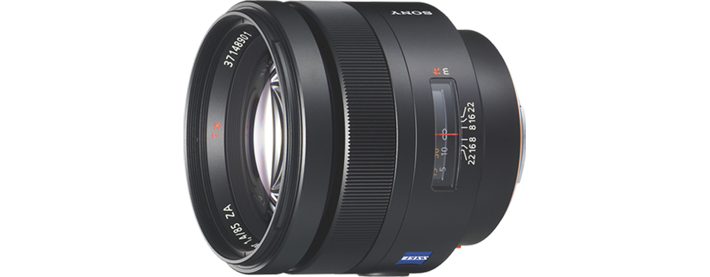 Sony A-Mount FF Lens 85mm F1.4 T* ZA